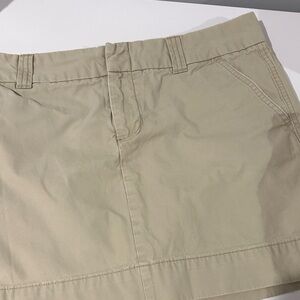 Gap Women’s Khaki Beige Mini Skirt